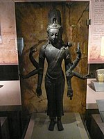 Malaysian statue of Avalokiteśvara. Bidor, 8th-9th century CE.