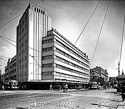 ARO Building, Bucharest, 1929–1931, by Horia Creangă et al.[110]