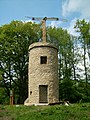 Image 74A replica of one of Claude Chappe's semaphore towers (optical telegraph) in Nalbach, Germany (from History of telecommunication)