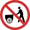 No entry for pushcarts