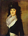 Anna Petrowna Loputschina, verheiratete Gagarina, Maitresse des Zaren Paul I