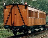 Railroad carriage SS C723.