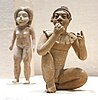 Two Xochipala figurines