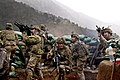 U.S. Army soldiers from the 101st Airborne Division in Kunar Province, Afghanistan, March 2011