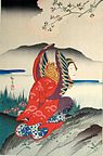kabuki-Szene von Hirosada, 1849