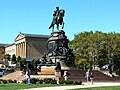 Monument to George Washington (1897), by Rudolf Siemering, Philadelphia
