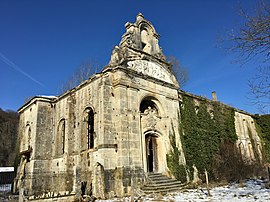 The Etanche abbey in Lamorville