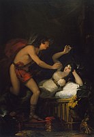 Allegory of Love, Cupid and Psyche (between 1798 and 1805) by Goya