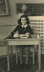 Anne Frank pictured in 1940