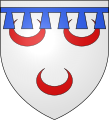 Coat of arms of the Neuville (or Neufville) (-en-Verdunois) family.