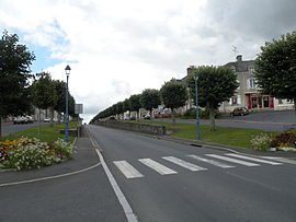 A street in Balleroy