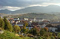 Panoramic view over Borșa