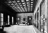 The New Reich Chancellery's work-study office/room for Hitler in 1939
