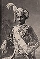 A monochrome of Maharaja Chamaraja Wadiyar X. He instituted the Mysore Representative Assembly, the first parliamentary setup in British India