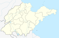 Wendeng is located in Shandong