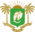 Ivory Coast coat of arms, (ca 1964–2000)