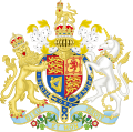 Coat of arms of United Kingdom from 1941 to 1952.