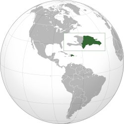 Map of the Captaincy of Santo Domingo