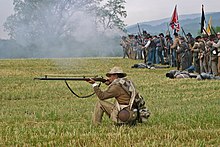 Re-enactment of Battle of Bean's Station
