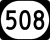 Kentucky Route 508 marker