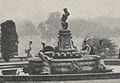 Close view of the Flora Fountain circa 1900 before it was damaged