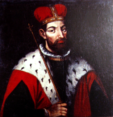 Gediminas, King of Lithuania, started the Gediminids dynasty in 1315.