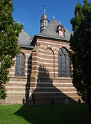 St. Cosmas und Damian in Bergheim-Glesch, mit Specklagen wie in Kempischer Gotik