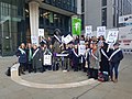 On 6 February 2020, the Gm4Women2028 campaign held a rally at the Emmeline Pankhurst statue