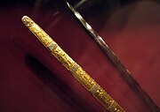 Imperial Sword and scabbard in the Imperial Treasury, Vienna