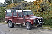 Land Rover Defender in Stanley (Falklandinseln)