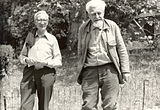 Konrad Lorenz (r.) und Nikolaas Tinbergen, 1978