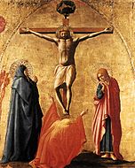Crucifixion by Masaccio, c. 1426