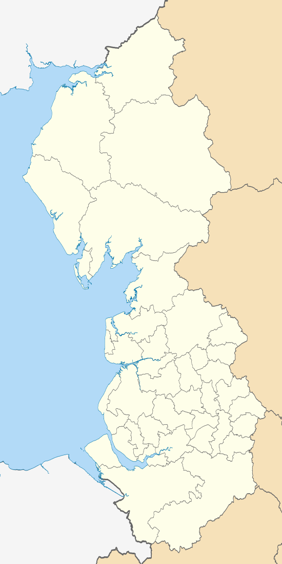 2024–25 Northern Premier League is located in North West of England