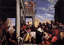 Paolo Veronese, Feast in the House of Simon, c. 1560, 315 × 451 cm