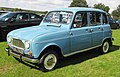 Mid-engine, front-wheel drive (MF layout): Renault 4 mid-engine, front-wheel-drive layout allows greater distance between front doors and wheelwells, and short front overhang.