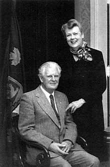 George and Ruth Stanley, Government House, Fredericton, New Brunswick