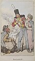 "Saloop" from Rowlandson's Characteristic Sketches of the Lower Orders, 1820