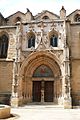 Gotische Südfassade der Kathedrale St. Siffrein