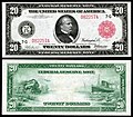 1914 $20 Federal Reserve Note