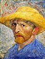 Vincent van Gogh, Selbstporträt, 1887