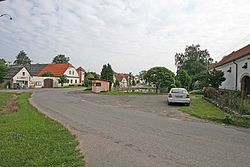 Centre of Újezdec