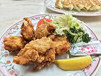 Chicken karaage at Gyoza no Ohsho