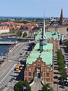 Børsen seen from the tower of Christiansborg