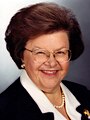 Senator Barbara Mikulski from Maryland (1987–2017)