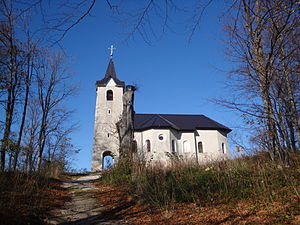 St. Nicholas church in Gorjanci