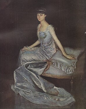 La Comtesse Mathieu de Noailles, 1899 by Antonio de la Gandara