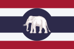 Flag used by Thai Consulates and Consulates-general
