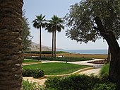 The Dead Sea from the Kempinski Hotel in Madaba Governorate