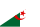 Diagonally split flag of Cameroon and Algeria