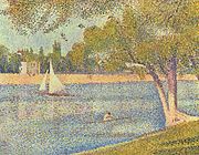 The Seine and la Grande Jatte – Springtime 1888, Royal Museums of Fine Arts of Belgium